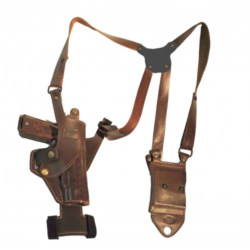 Custom Shoulder Holster STORMER Vertical Shoulder Holster with Tie Down